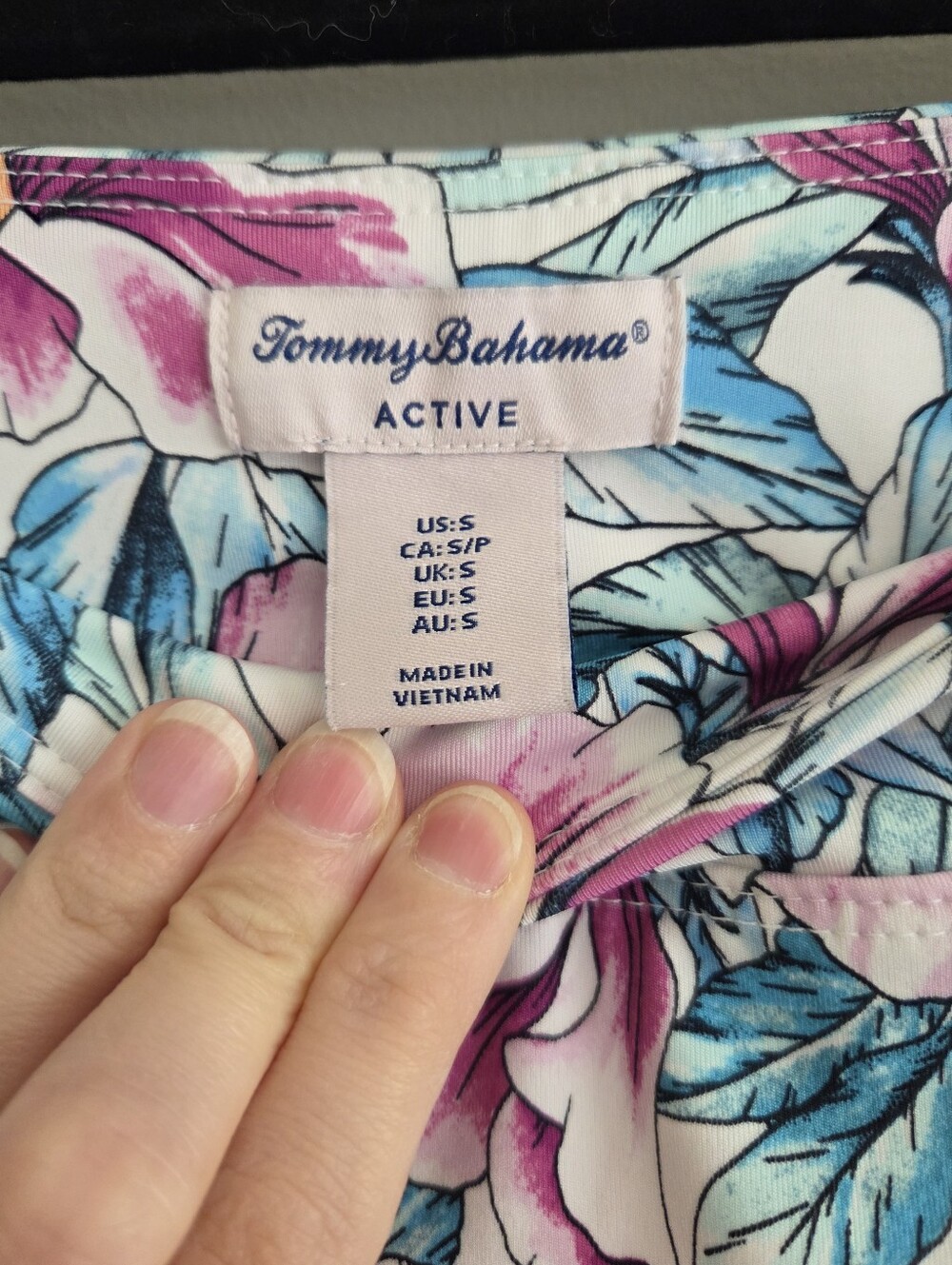 Tommy Bahama Active Ruffle Floral Tennis Golf Skort Size White Pink Size S - Picture 3 of 9